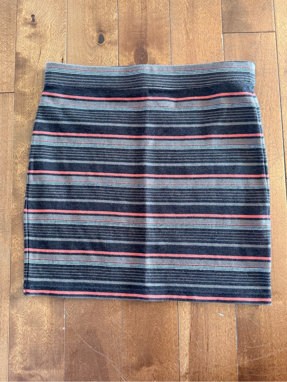 Like New Free People striped mini skirt